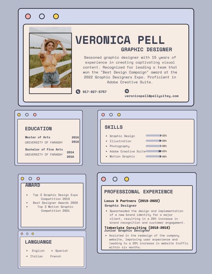 CV met ATS-onvriendelijke opmaak